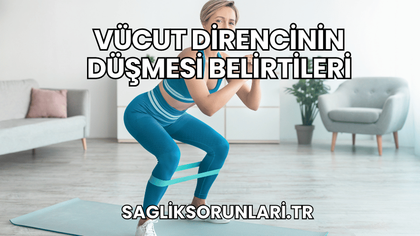 Vücut Direncinin Düşmesi Belirtileri