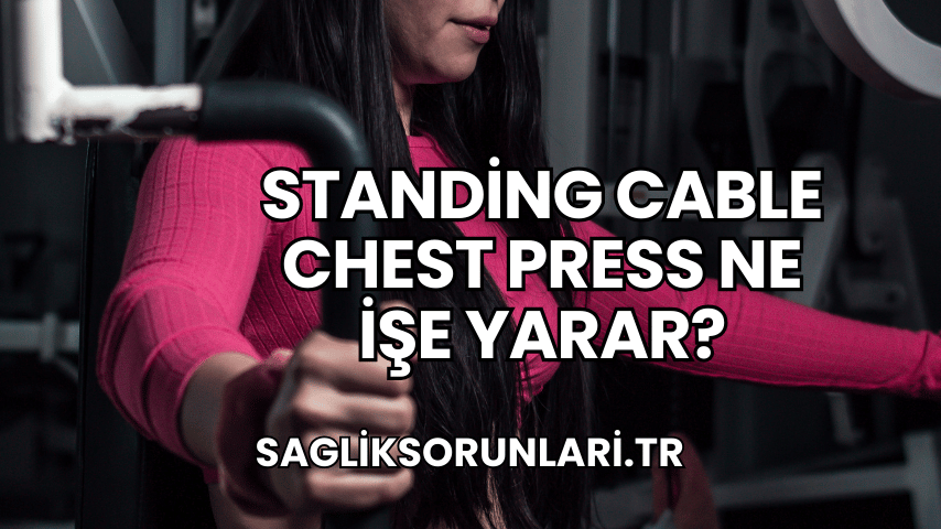 Standing Cable Chest Press Ne İşe Yarar?